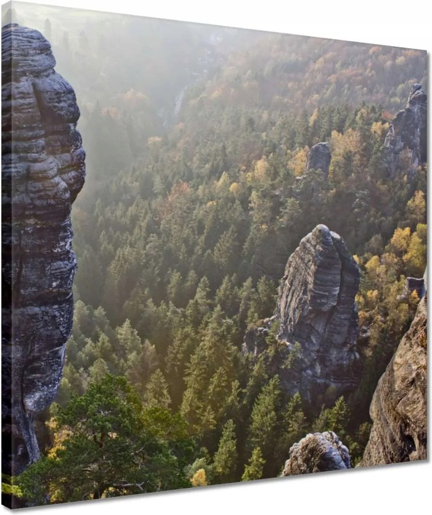 Vászonkép 40x40 Magas szikla