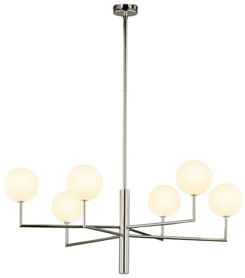 Jupiter 1935 - Csillár rúdon FEME 6xG9/40W/230V fényes króm