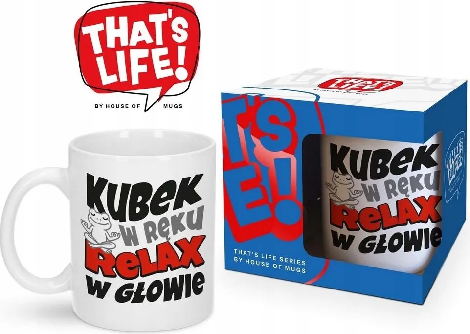 Bögre Life Bögre A Kézben Relaxáció A Fejben Vagány Ajándék Szeretteinek