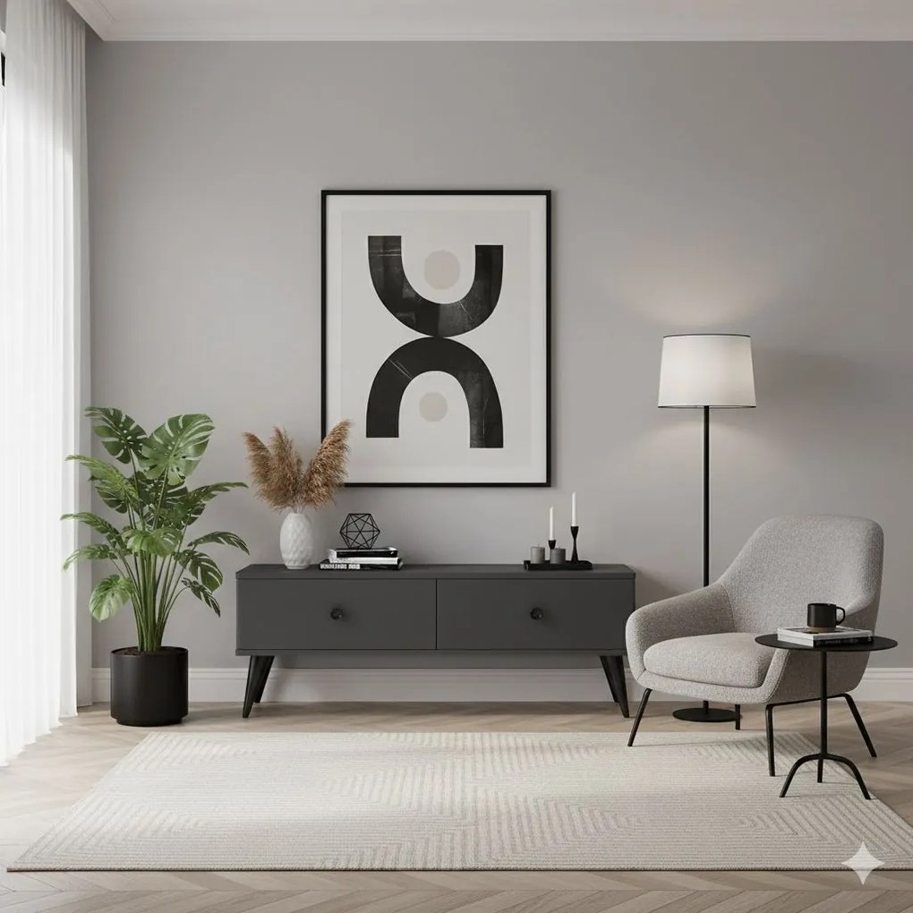 Mona 120 - Anthracite