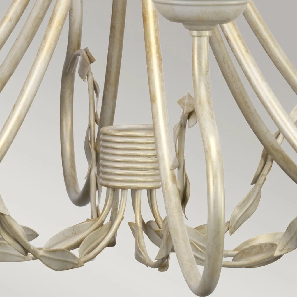 Elstead Lighting OLIVIA OV8-IVORY-GOLD Csillár 8x60W/E14
