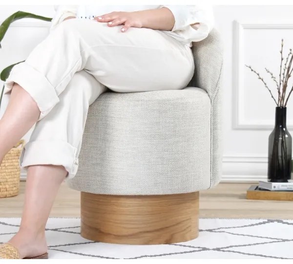 Gyerekfotel RIKI 40x47 cm világosszürke