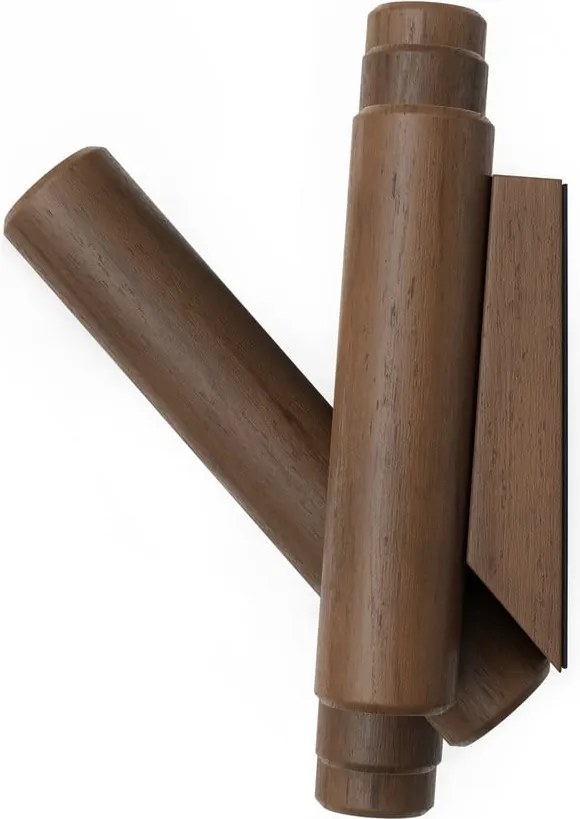 Sötétbarna borovi fenyő fali fogas 61 cm Picket – Umbra