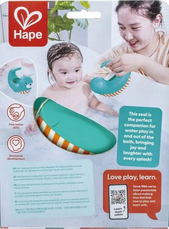 Hape Vízijáték - Boldog fóka, kancsó