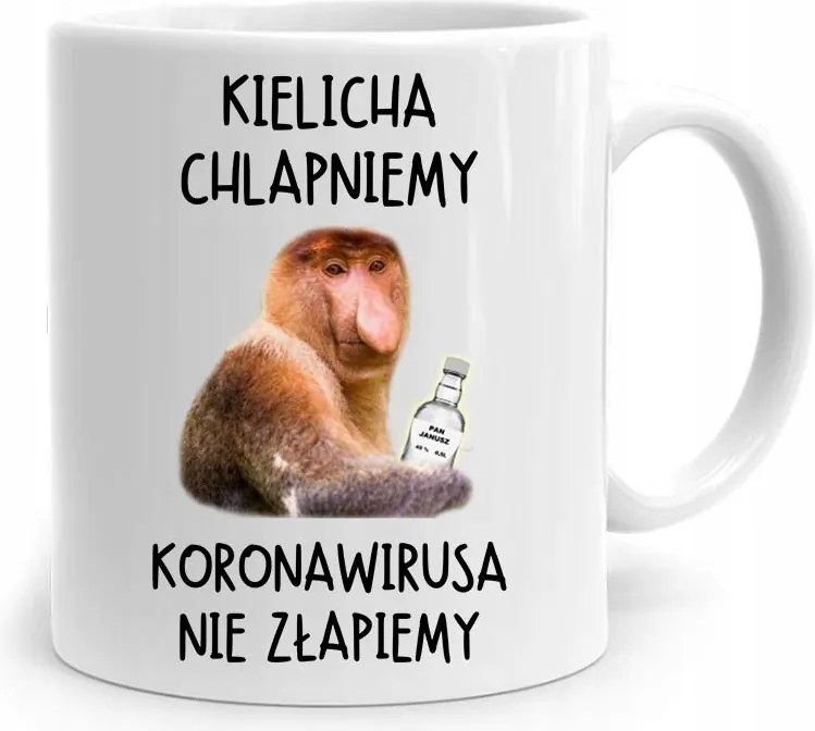 Vicces Bögre Hordozó Janusz Kehely Fröccsenő, fényképes nyomott mintával