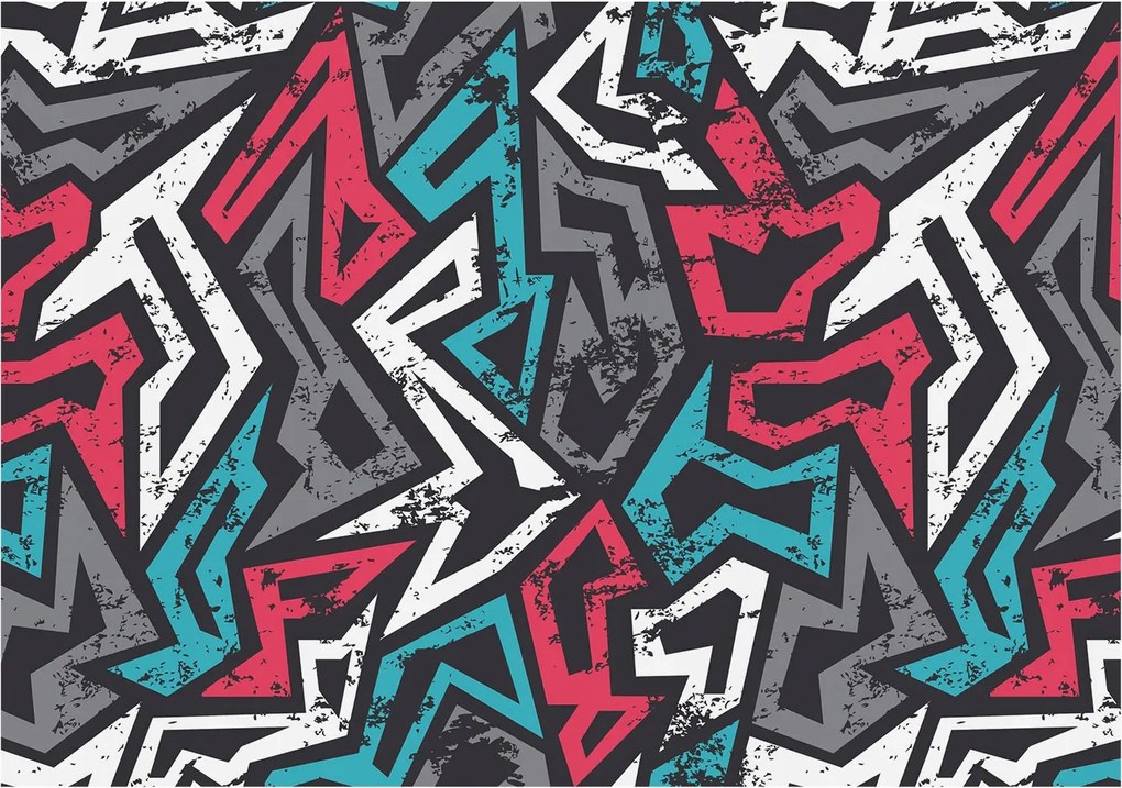 Fotótapéta Flizelin Dekoratív tapéta Absztrakt mozaik 208x146