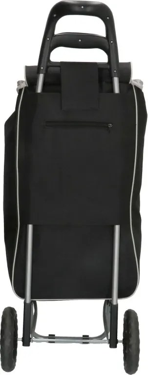 Fekete bevásárlótáska kerekeken „Modern”