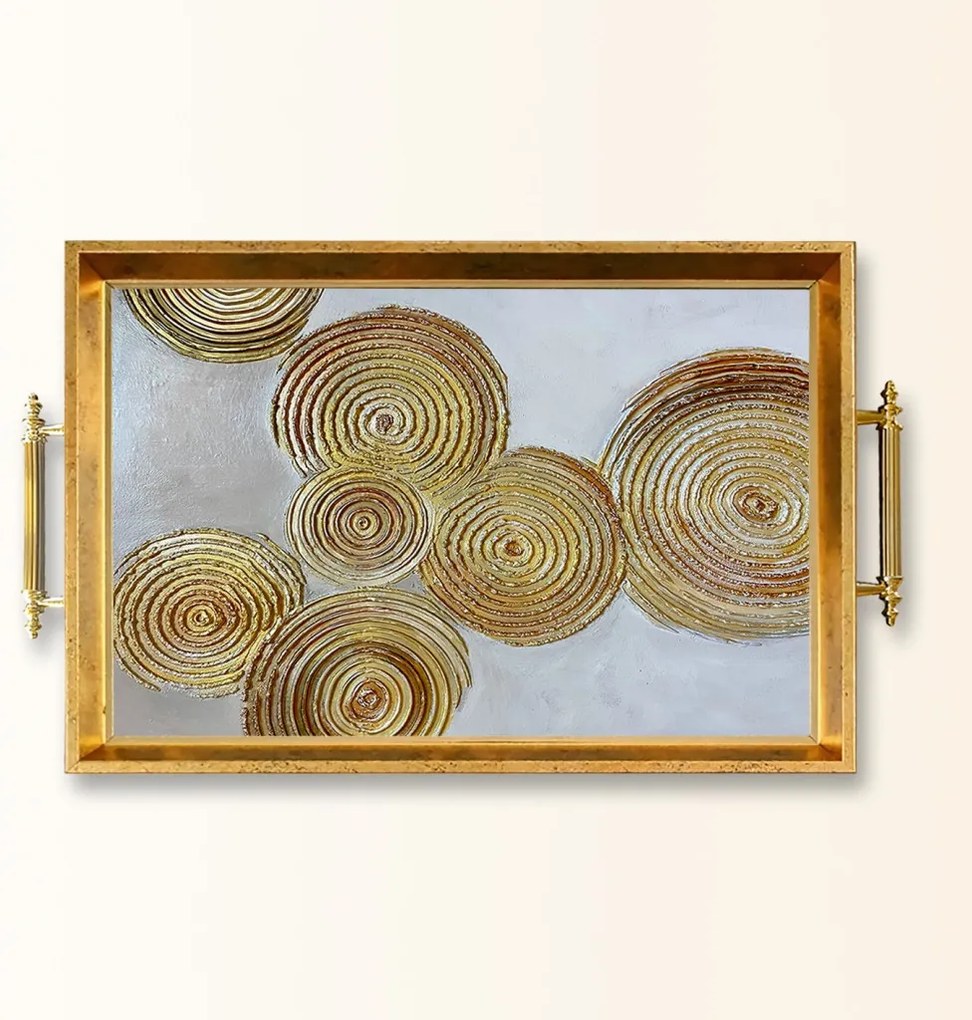 Üveg tálca, 38×24 cm – TPEA9846