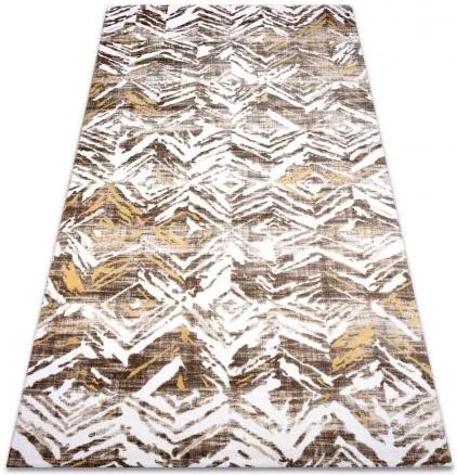Akril DIZAYN szőnyeg 121 bézs / sárga 80x150 cm