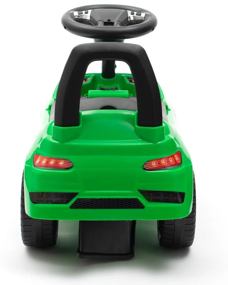 Zenélő bébitaxi Baby Mix RACER zöld