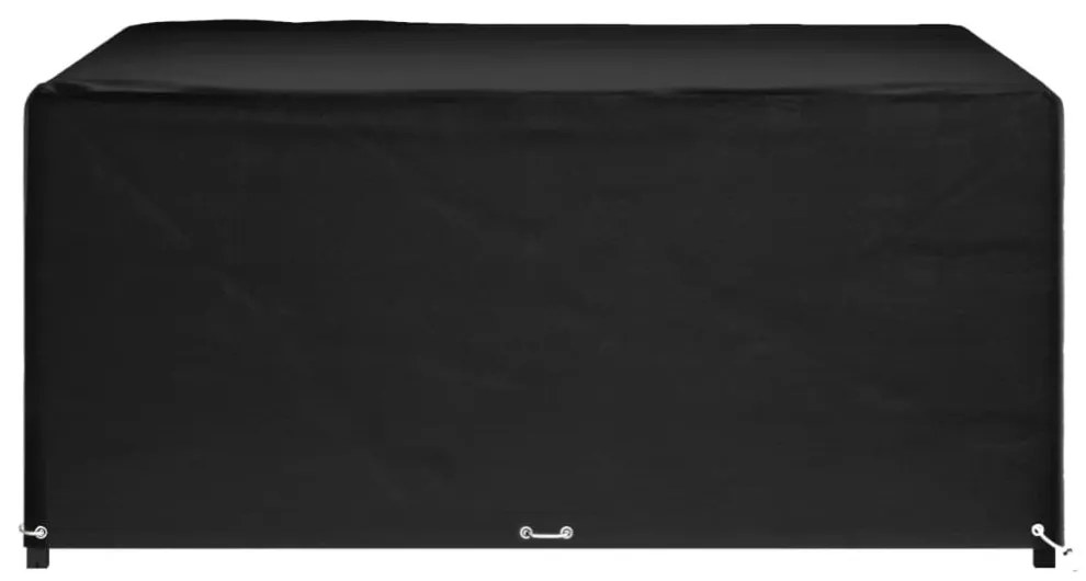 négyzet alakú kerti bútorhuzat 16 fűzőlyukkal 250 x 250 x 90 cm