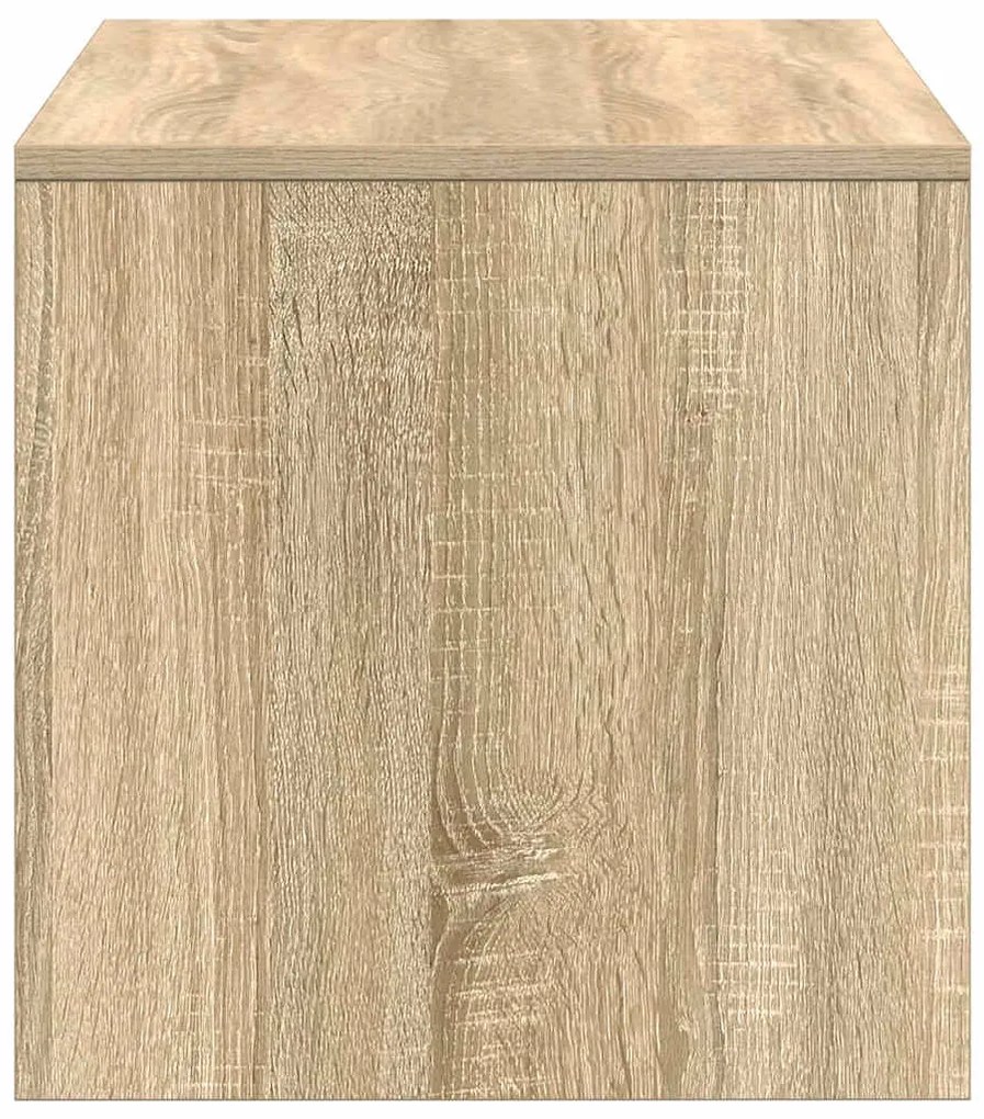 sonoma tölgy színű forgácslap TV-szekrény 100 x 40 x 40 cm