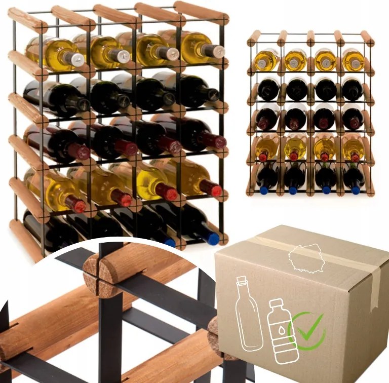 Loft bortartó állvány Pet palacktartó állvány Ökológiai Tartós 20cipő Fém