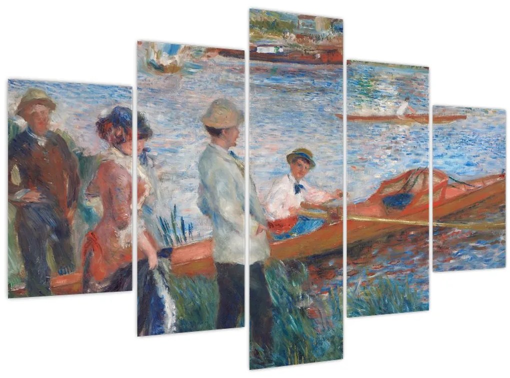 Kép - Auguste Renoir, Oarsmen at Chatou, reprodukciók (150x105 cm)