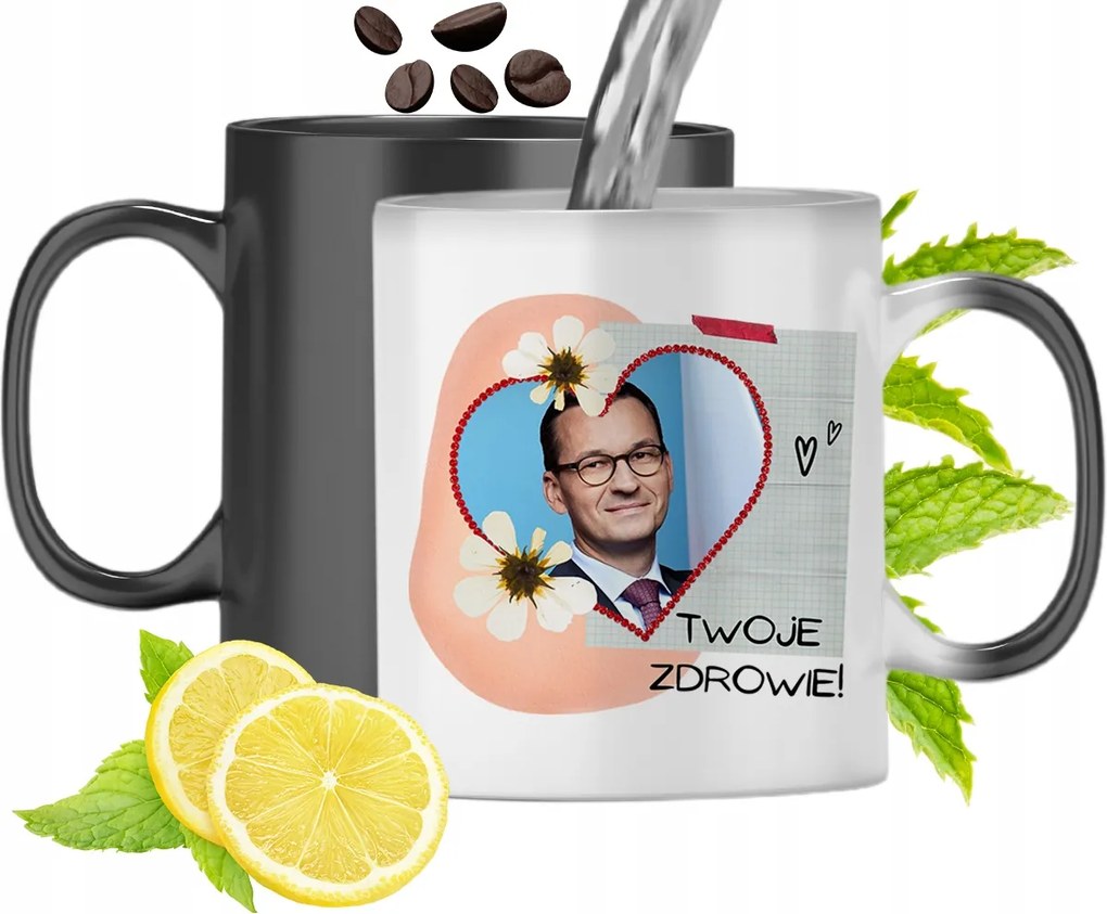 Mágikus Színváltós Bögre fényképes nyomtatással