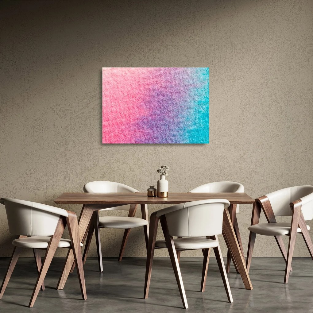 Színes textúra képe (üvegen) (70x50 cm)