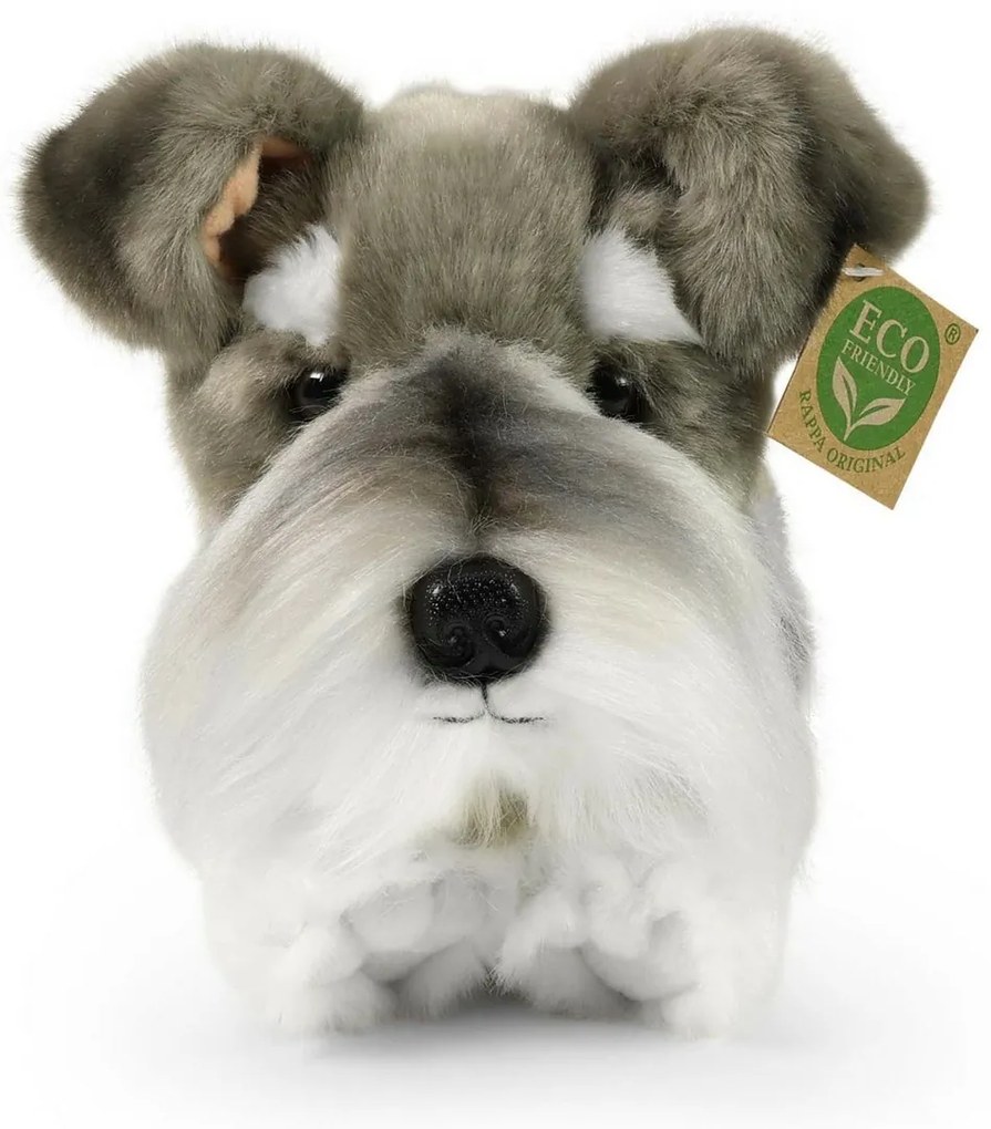 Rappa Plüss Schnauzer kutya 28 cm ECO - FRIENDLY