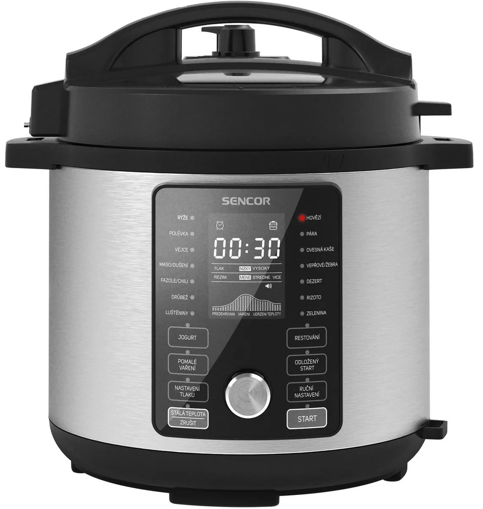 Sencor SPR 6600SS-CZE2 elektromos nyomástartóedény