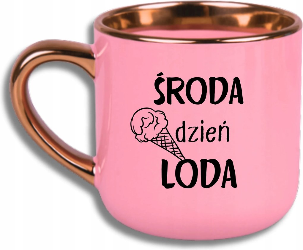 Bögre Rózsaszín Elegáns Nagy Vicces Ajándék Szerda