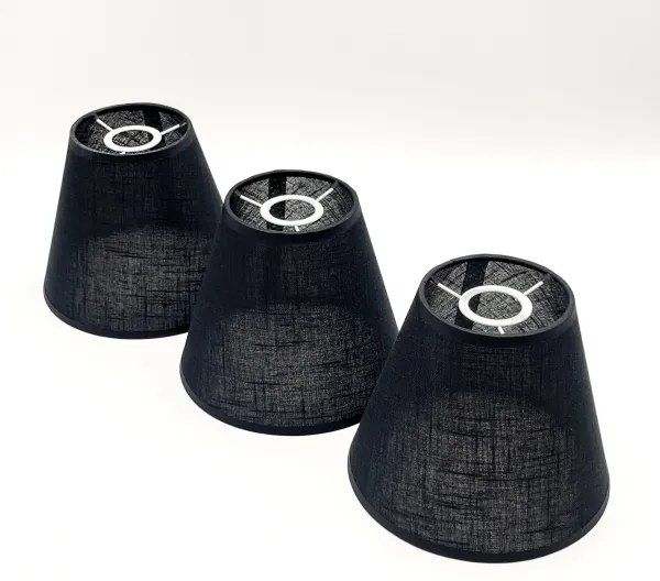 Brilagi - LED Felületre szerelhető csillár ANTHONY 3xE14/40W/230V tölgy/fekete