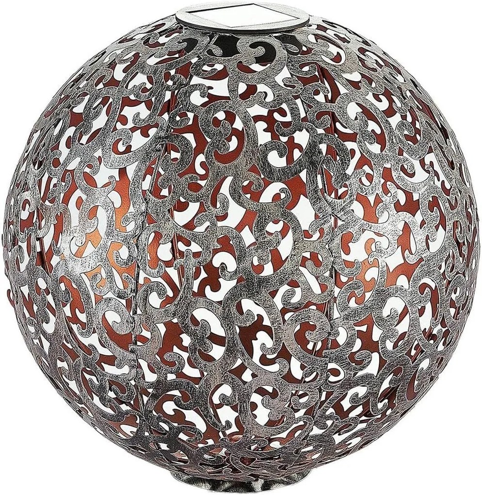 Lindby Eduta kültéri LED napelemes dekorlámpa ezüst-arany