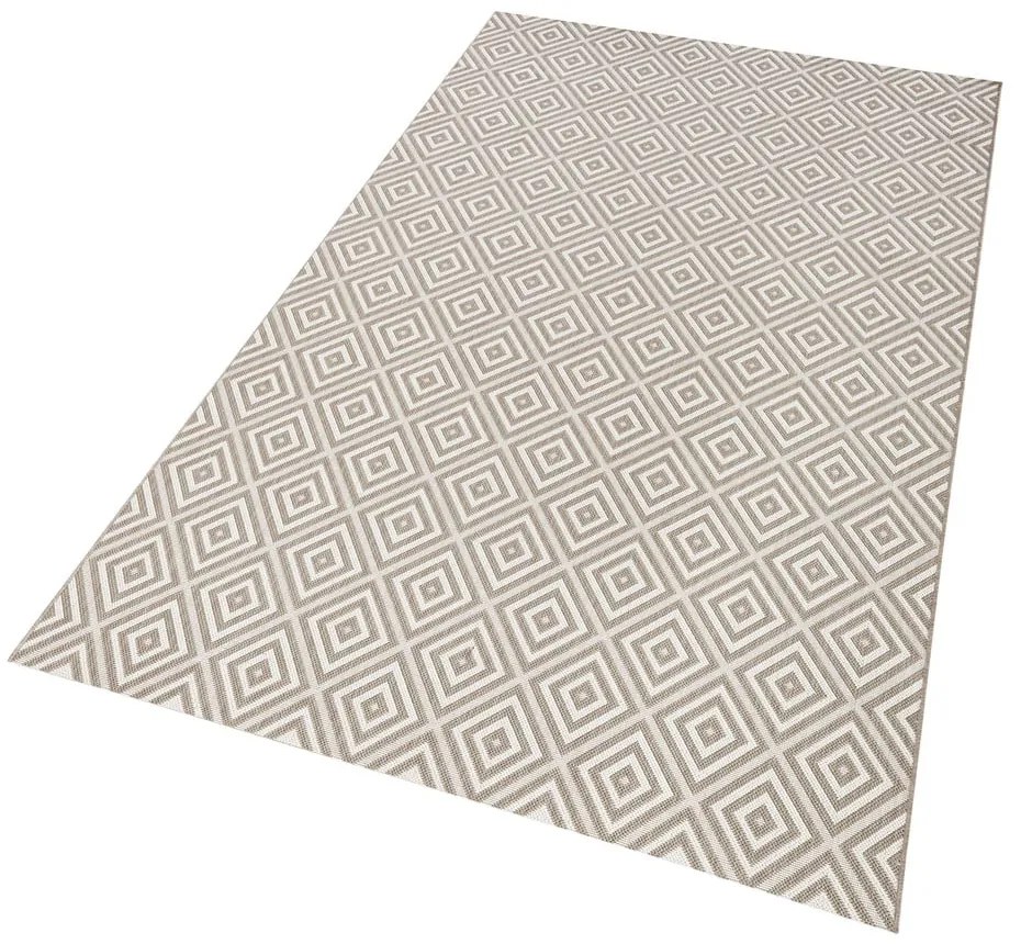 Karo szürke kültéri szőnyeg, 200 x 290 cm - NORTHRUGS
