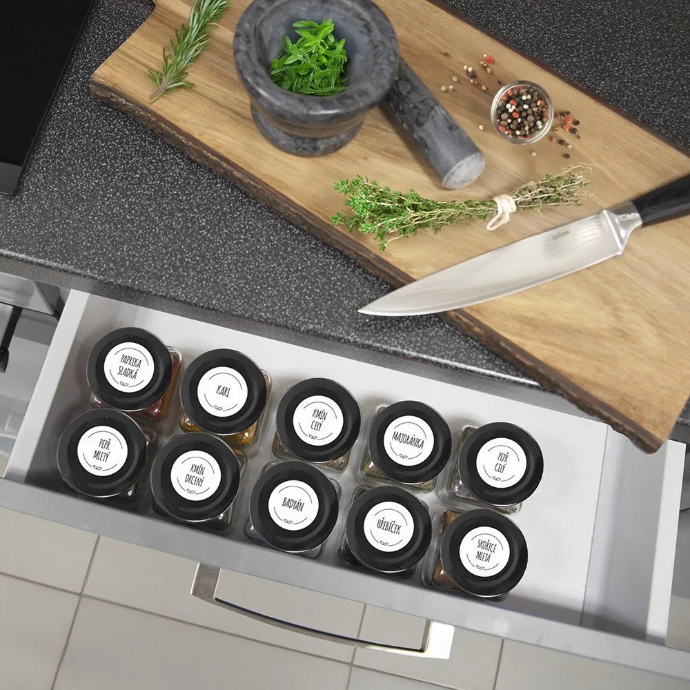 Fűszertartó készlet 6 db-os – Orion