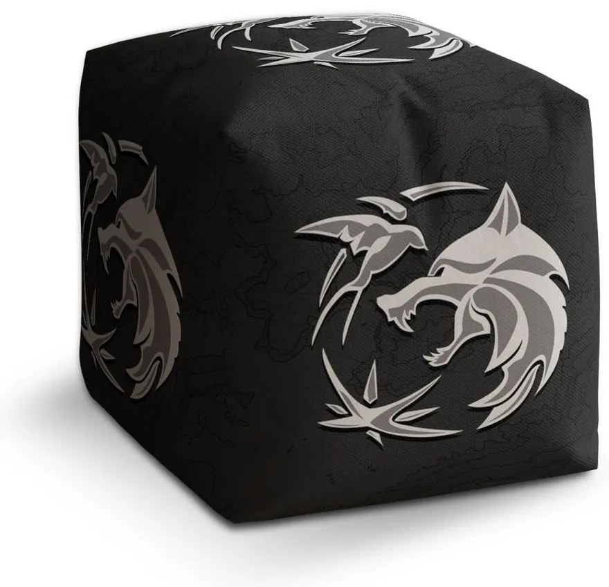 Cube zsámoly Witcher fekete térkép, fekete