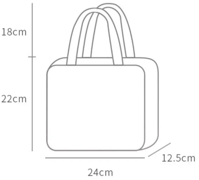 Termotáska WOW! 6,5 L fekete