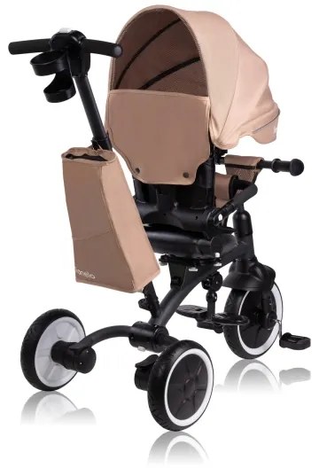 Lionelo - TRIS PLUS gyerek tricikli homokszínű