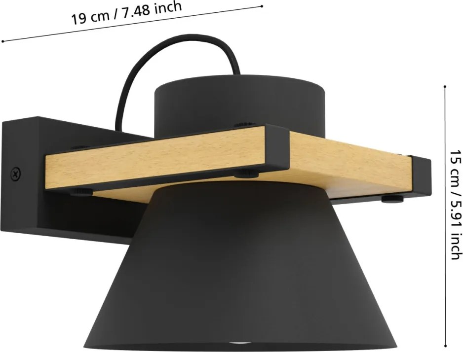 Eglo MACCLES 43958 Fali lámpa 1x15W/E27 IP20