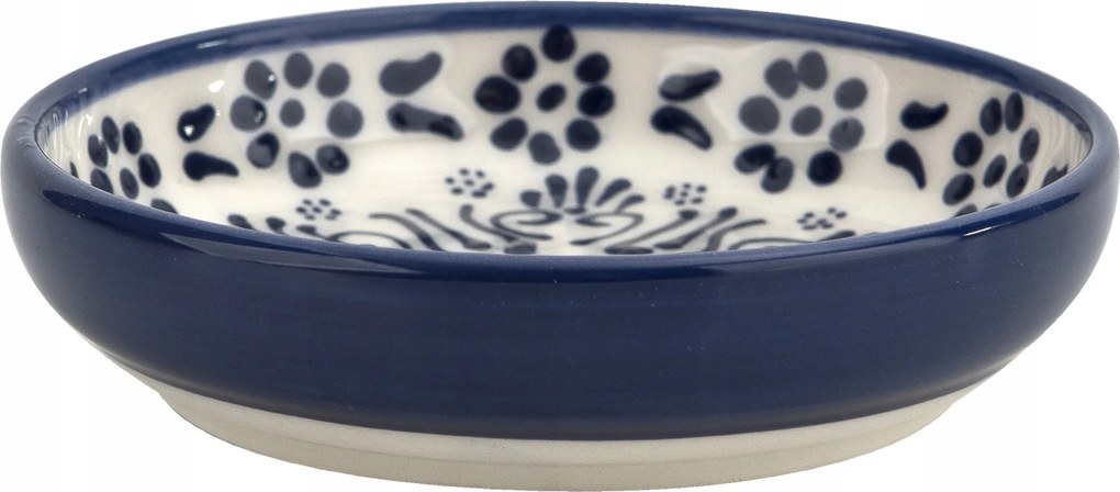 Kerámia Saláta tálaló csempe 12 cm Oriental White Blue