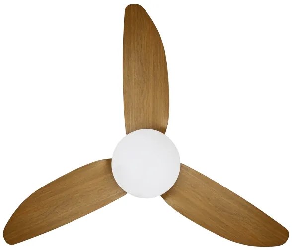 Brilagi-LED állítható mennyezeti ventilátor LED/30W/230V 3000-6500K fekete/barna