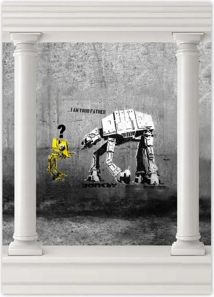 Poszterek 50x70 Banksy I am your father
