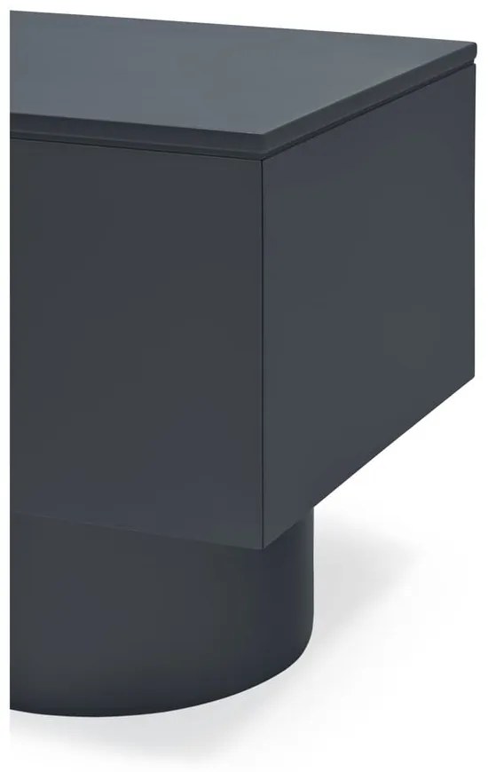 Antracitszürke TV-állvány 200x50 cm Totem – Teulat
