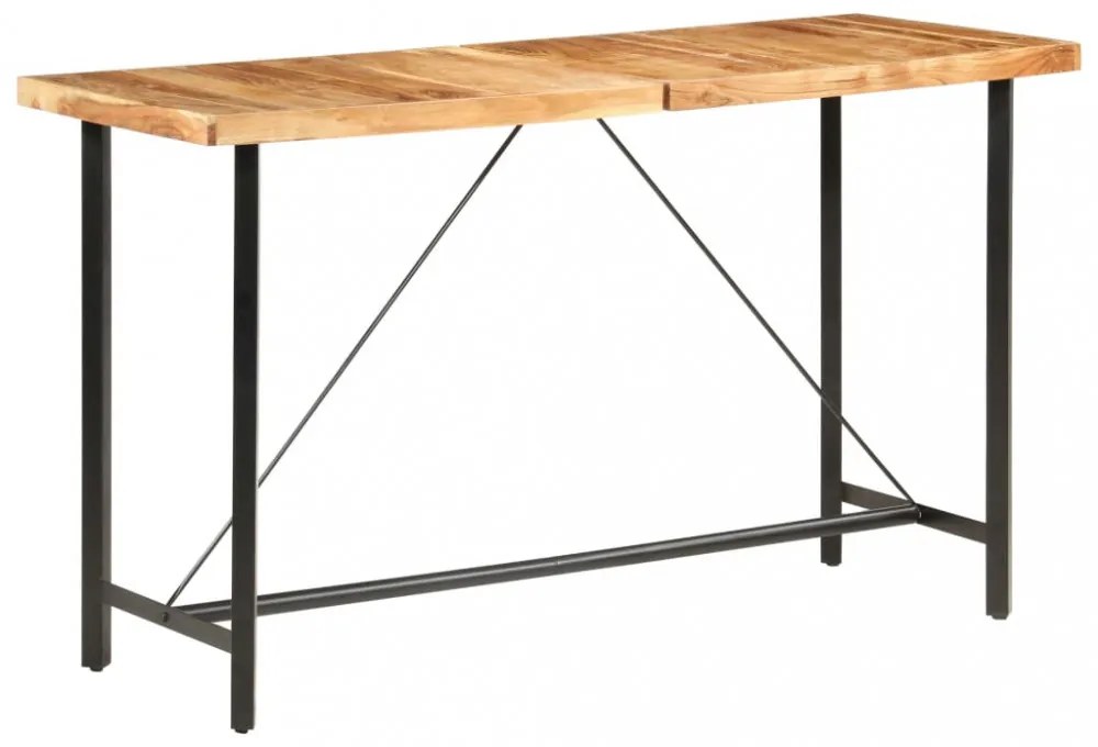 tömör akácfa bárasztal 180 x 70 x 107 cm