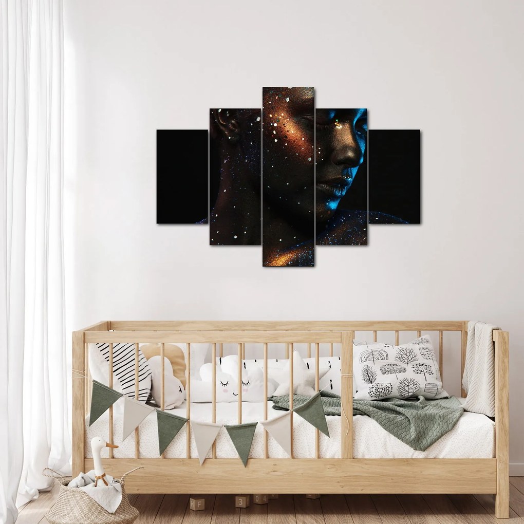 Csillogó nő képe (150x105 cm)