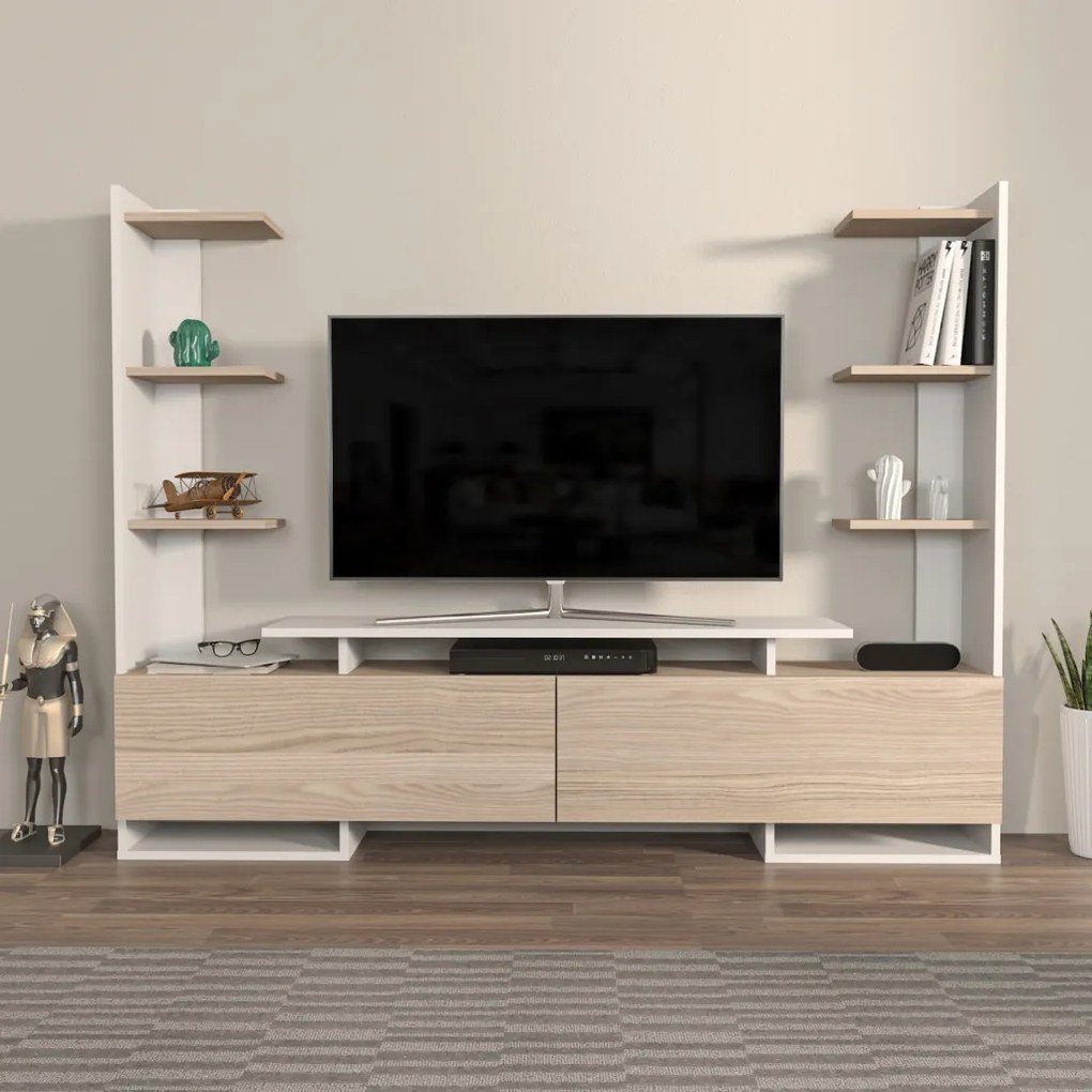 Ava - White, Oak