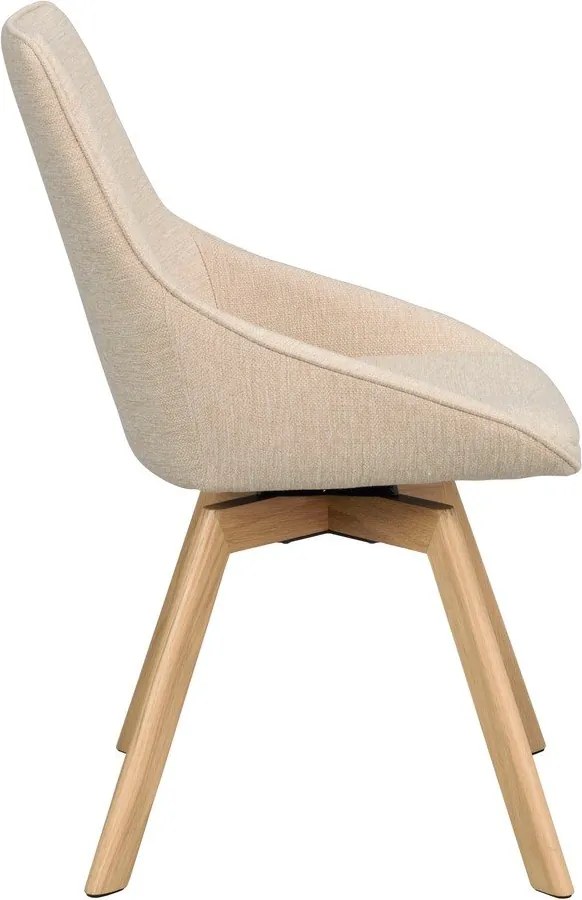 Bézs étkezőszék szett 2 db-os Alison – Rowico