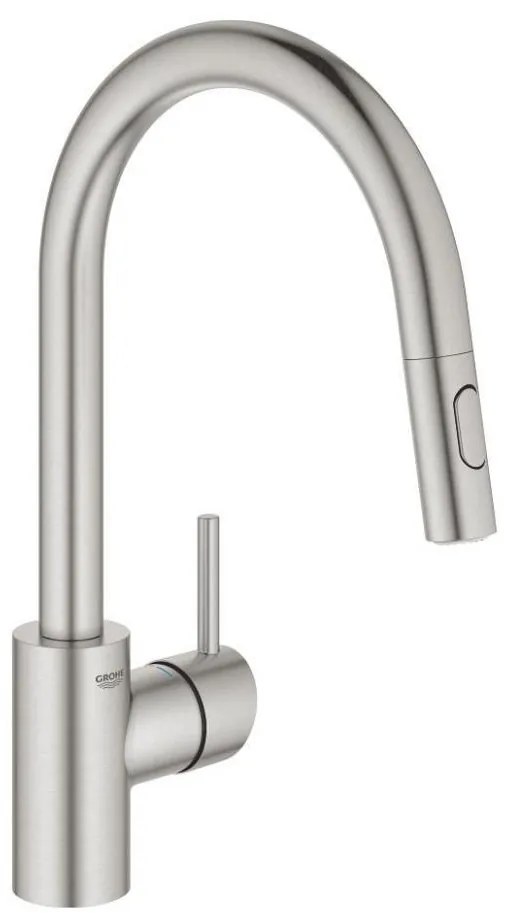GROHE 31483DC2 - CONCETTO mosogató csaptelep, rozsdamentes acél