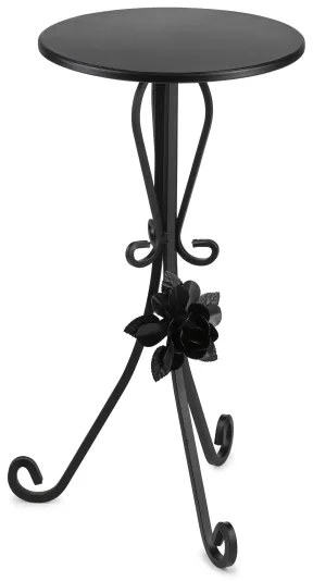 Virágállvány 55x33 cm fekete