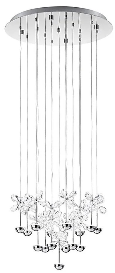 Eglo 93662 - PIANOPOLI LED csillár 15x2,5W/230V, kábellel