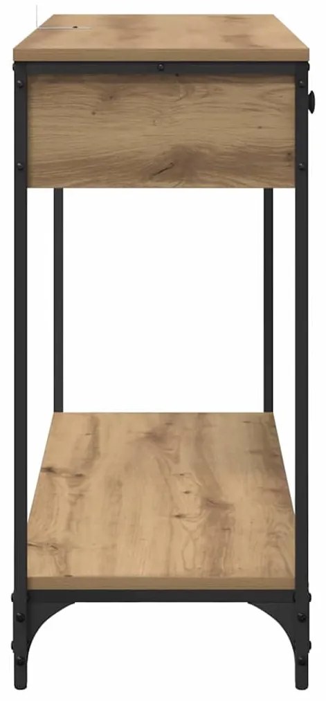 Konzolasztal fiókkal Artisan tölgy 100 x 34,5 x 75 cm Faanyag