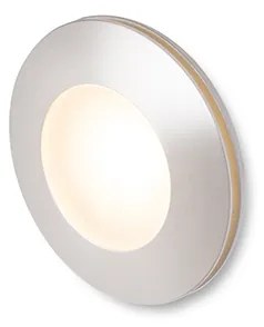 RENDL R12685 CLUB LED kültéri lámpa, falba süllyesztett IP54 ezüstszürke