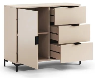 LORA fiókos komód, bézs