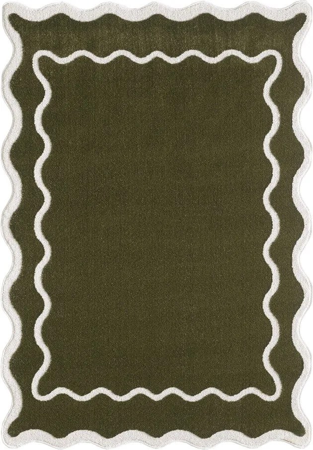 Sötétzöld szőnyeg 160x230 cm Dolce – ESTE