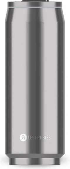 Les Artistes A-1861 Húzós Can'it 500ml fém utazó termosz ezüst