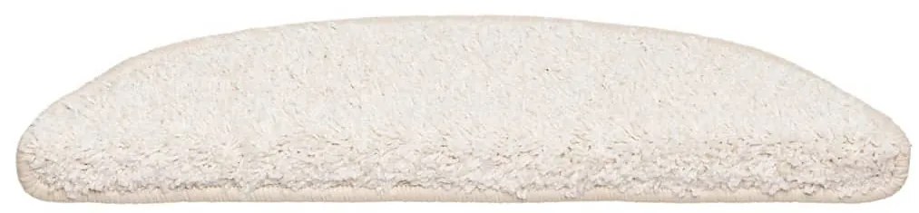30 db fehér lépcsőszőnyeg 56x17x3 cm