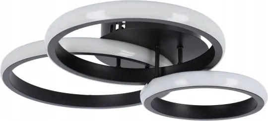 LED mennyezeti lámpatest LED/38W/230V fekete