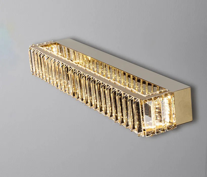 NOVA LUCE 9333074 AURELIA Kristály Fali Lámpa LED IP20
